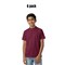 6 Pack Hanes Essential-T Youth Crewneck Short Sleeve T-Shirt for School, Casual & Bulk Everyday Wear